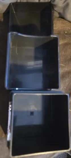 ULTRA PRO SATIN TOWER DEEP GREEN DECK BOX Card Dice Storage Compartment game - Image 2