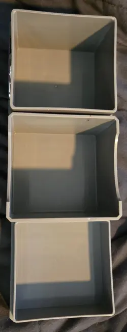 ULTRA PRO SATIN TOWER Gray DECK BOX Card Dice Storage Compartment game - Image 2