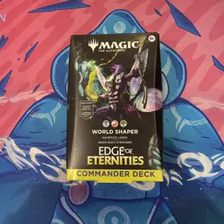 Magic the Gathering Edge of Eternities Commander Deck World Shaper, New Sealed - Image 1