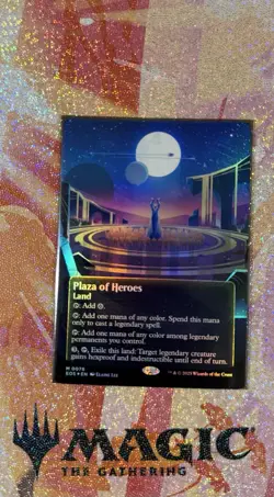 Plaza of Heroes (0078) (Borderless) Edge of Eternities: Stellar Sights Foil - Image 1