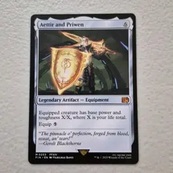 Aettir and Priwen -Final Fantasy #253 MTG NM - Image 1