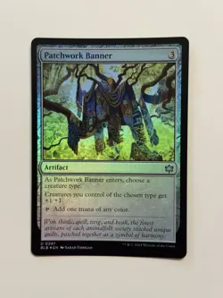 Patchwork Banner Bloomburrow Foil NM - Image 1