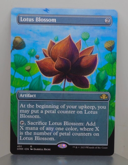 Lotus Blossom (Borderless) - DMR - 451 - Dominaria Remastered - Image 1