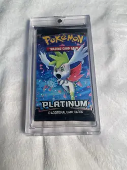 Pokemon Platinum Base Set Sealed Booster Pack English With Magnetic Case - Image 1