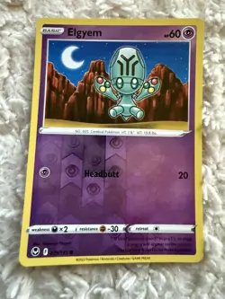 Elgyem - 079/195 - Silver Tempest - Pokemon TCG - Reverse Holo - Image 1