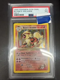 Blaine's Arcanine Pokemon • Holo Rare • 1 Gym Challenge - Image 1