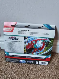 Pokemon Scarlet & Violet Paradox Rift Blister 3 Booster Packs Arctibax Promo - Image 2