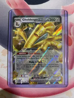 Gholdengo ex 139/182 Scarlet & Violet: Paradox Rift Double Rare Pokemon TCG - NM - Image 3