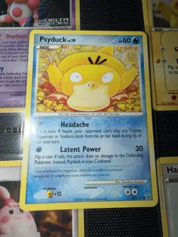 Psyduck 87/127 Platinum Common Tomokazu Komiya Pokemon TCG NEAR MINT NM - Image 1
