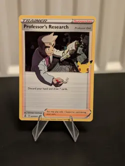 Pokemon TCG Professor's Research Celebrations 023/025 Holo Holo Rare - Image 1