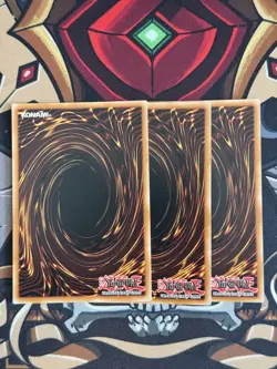 YUGIOH THE WHITE STONE OF ANCIENTS PLATINUM SECRET RARE NM x3 PLAYSET RA04-EN267 - Image 2