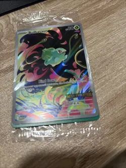 Pokemon Card TCG Bulbasaur 133/132 Mega Evolution Stamped Promo Sealed - Image 1