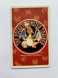 Squirtle Ace Of Hearts Pokemon Poker Charizard Red Deck Playing Card 1996 - Image 2