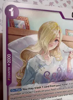 ✨1c Start✨ Vinsmoke Sora OP06-063 UC One Piece Trading Card Game 🪭 - Image 2