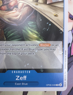 ✨1c Start✨ Zeff OP06-048 C One Piece Trading Card Game 🪭 - Image 2