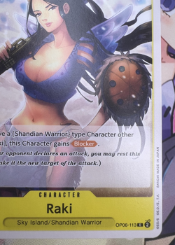 ✨1c Start✨ Raki OP06-113 C One Piece Trading Card Game 🪭 - Image 2