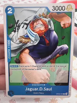 ✨1c Start✨ Jaguar. D. Saul OP06-053 C One Piece Trading Card Game 🪭 - Image 1