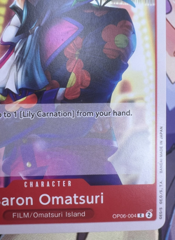 ✨1c Start✨ Baron Omatsuri OP06-004 C One Piece Trading Card Game 🪭 - Image 2