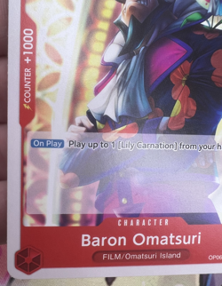 ✨1c Start✨ Baron Omatsuri OP06-004 C One Piece Trading Card Game 🪭 - Image 3