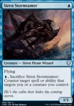 Siren Stormtamer Commander Legends (CMR) 96 MTG Regular - Image 1