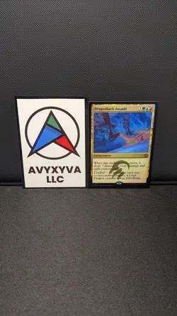 1 x Dragonback Assault Foil TDM NM MTG - Image 1