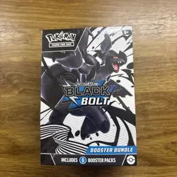 Pokemon TCG - Scarlet & Violet Black Bolt - Booster Bundle - 6 Packs - Sealed - Image 1