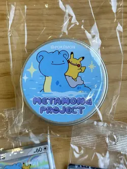 [SET] Ditto Metamong Promo Tin + 2 Holo Ditto Pokemon Card 173/SV-P Limited - Image 2