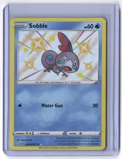 Sobble SV025/SV122 Shiny Holo Rare Holo NM Pokemon Shining Fates: Shiny Vault - Image 1