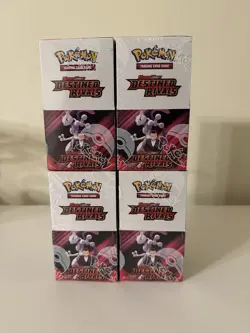 1 x Destined Rivals Half Booster Box (18 Packs) Pokemon TCG New Factory Sealed - Image 1