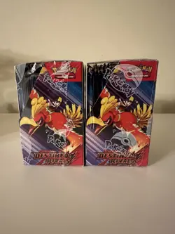 1 x Destined Rivals Half Booster Box (18 Packs) Pokemon TCG New Factory Sealed - Image 3