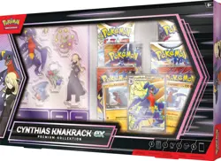 Pokemon Cynthias Knakrack ex Premium Kollektion Deutsch - vom Handler - Image 1