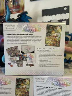 Pokemon Scarlet & Violet Prismatic Evolutions ETB Lot of 3, New Sealed - Image 4