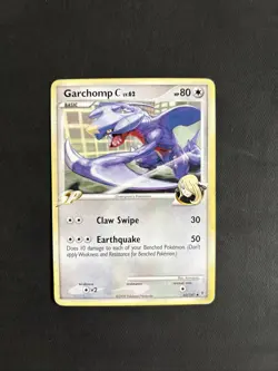 Pokemon TCG 2009 Supreme Victors Garchomp C Lv.62 60/147 Regular Non Holo - PLYD - Image 1