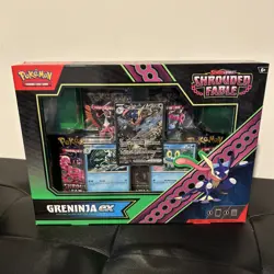 Pokemon TCG Shrouded Fable Greninja ex Special Illustration Collection Box - Image 1
