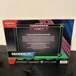 Pokemon TCG Shrouded Fable Greninja ex Special Illustration Collection Box - Image 2