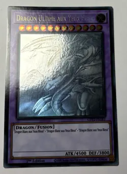 Yu-Gi-Oh - DRAGON ULTIME AUX YEUX BLEUS - GFP2-FR181 - GHOST - NM/M X - Image 1