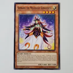 Soprano the Melodious Songstress - CROS-EN010 - NM/VLP - Common - 1st ed Yugioh - Image 1