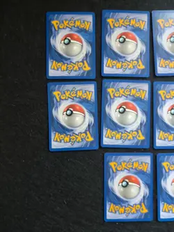 10 Portuguese Pokemon Cards fossil 1st Edition Reciclagem Sr. Fuji Vintage - Image 4