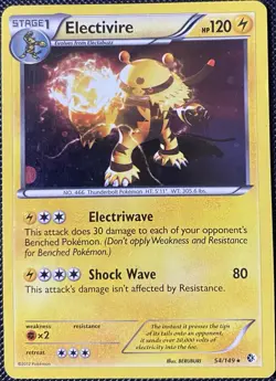 Electivire 54/149 Boundaries Crossed (Cosmos Holo) - Pokemon Card - Image 1