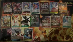 One Piece TCG Card Lot x16 - Promo & Holo - English & Japanese - Image 1