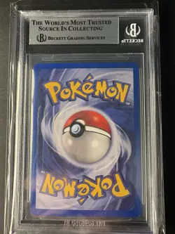 2000 Pokemon Gym Challenge Unlimited Giovanni's Nidoking 7/132 Holo BGS 8 NM-MT - Image 5