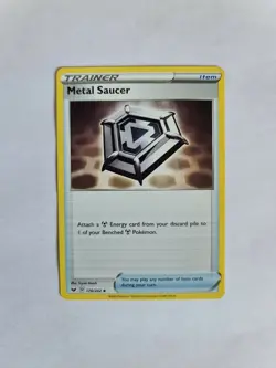 Pokemon Sword & Shield Metal Saucer 170/202 | NM | English - Image 1
