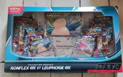 Coffret Pokemon scelle Ronflex ex et Leuphorie ex Collection Speciale 2025 - Image 1