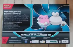 Coffret Pokemon scelle Ronflex ex et Leuphorie ex Collection Speciale 2025 - Image 2