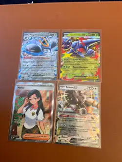 cartes Pokemon lot de24 cartes EX, V, AR en version Francaise - Image 5