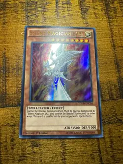Silent Magician LV8 YGLD-ENC04 1st Edition Ultra Rare PL + BONUS - Image 1