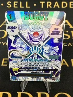 Cross Guild Buggy OP09-057 R Star - One Piece Card Game - Alternate Art PRB-02 - Image 1