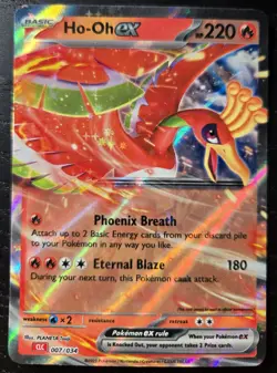Ho-Oh EX CLC 007/034 Classic Collection Pokemon Trading Card TCG Promo Trading - Image 1