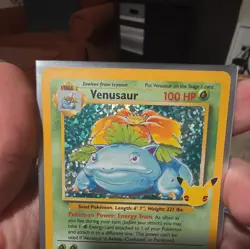 Pokemon TCG Venusaur Base Set Holo Rare Card 15/102 - Image 2