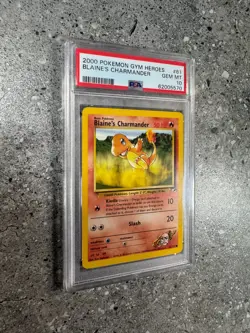 Pokemon TCG Cards Blaine's Charmander 61/132 Gym Heroes PSA 10 GEM MINT - Image 3